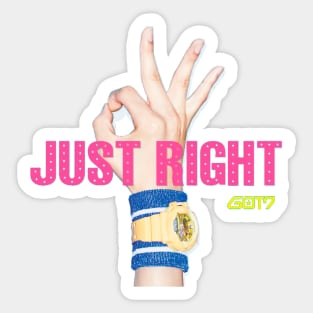 GOT 7 Just right Sticker